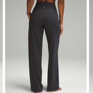 Lululemon Align High Rise Wide Leg Pant Graphite Gray Size 14